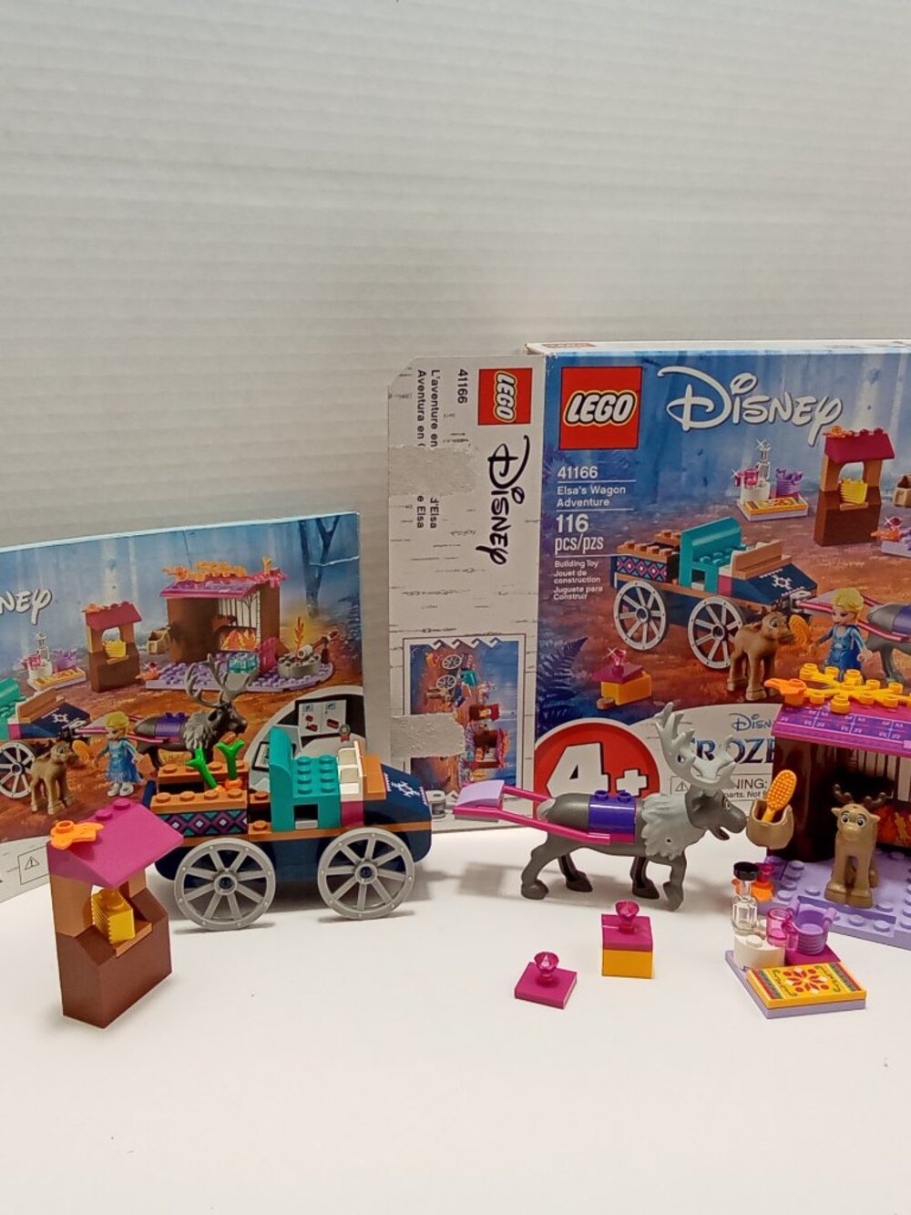 LEGO Disney Frozen II - Elsa's Wagon Adventure (Set #41166) - 100% Complete